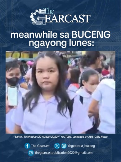 𝗕𝗔𝗟𝗜𝗞𝗔𝗡 𝗚𝗨𝗦𝗧𝗢🫦, 𝗕𝗔𝗟𝗜𝗞-𝗘𝗦𝗞𝗪𝗘𝗟𝗔 𝗔𝗬𝗔𝗪⁉️ Over naman sa askkkk!! The holiday season break is 𝙊𝙁𝙁𝙄𝘾𝙄𝘼𝙇𝙇𝙔 𝙊𝙑𝙀𝙍𝙍𝙍𝙧𝙧𝙧🥲 kaya mapa-officially enrolled or not, muling 𝙈𝘼𝙂𝘽𝘼𝘽𝘼𝙇𝙄𝙆-𝙀𝙎𝙆𝙒𝙀𝙇𝘼 ang ating CENGhinyeros para sa isa nanamang semester ng 𝘮𝘢𝘴𝘢𝘺𝘢𝘯𝘨 𝘱𝘢𝘨-𝘢𝘢𝘳𝘢𝘭. 😀🙂 Caption by Keyu Artierre Video Edit by Pauline Gabrielle Arriola, Copy Editor | The Gearcast