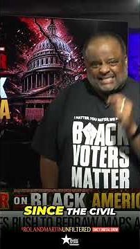 GOP's War On Black America: Roland Martin Explains Tactics! #shorts