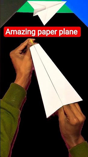 How to make an amazing paper plane/ paper rocket/ jet airways 🔥🔥🔥 #best #trending #shorts