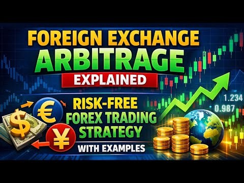 Foreign Exchange Arbitrage Explained | Risk-Free Forex Trading Strategy With Examples