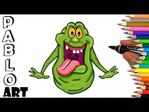 How to Draw Slimer Ghostbusters | Learn to Draw step by step