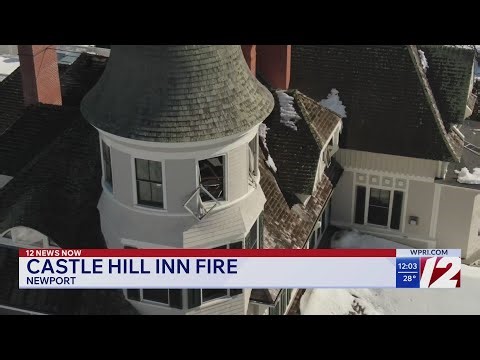 Fire damages historic Castle Hill Inn in Newport