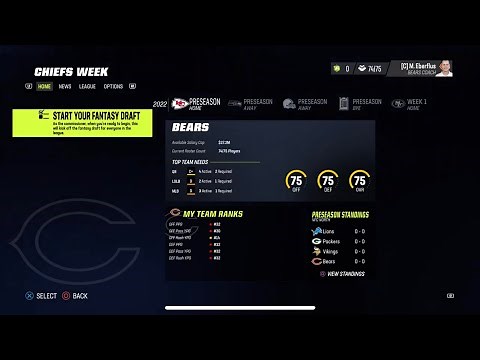 How To Set Up A Fantasy Draft With Friends In Madden 23 Franchise