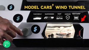 Windsible miniature wind tunnel lets you test your diecast models