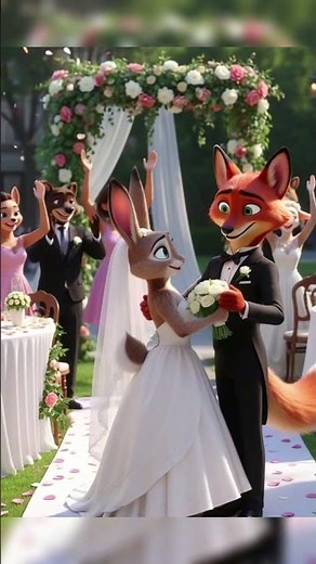 Zootopia Wedding Magic 💒 Judy & Nick’s Big Day!