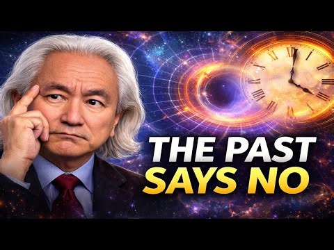 Michio Kaku Explains Why Time Travel Hates the Past! ⏳😲