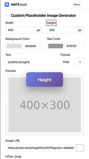 Custom Placeholder Image Generator for FREE #Shorts
