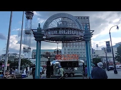 Underground Atlanta Mall Walk Through Tour 5-19-2024