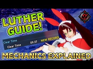[PSO2 NGS] Mechanics Explained - Guide To Luther, Emergent Created Conqueror!