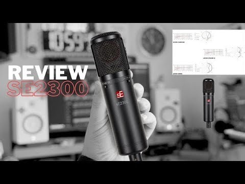 sE Electronics sE2300 Review / Test (Voiceover & Narration)