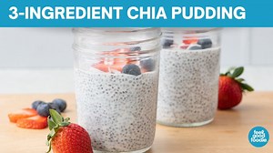 The fastest chia pudding recipe