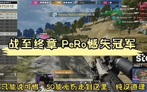 【EWC】战至终章，PeRo憾失冠军（有的队伍纯没道理的，只能说可惜，这个第二也足够骄傲了）