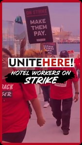 This Labor Day weekend, over 10,000 hotel workers in nine cities stood up to their bosses to fight for raises, fair workloads, and the reversal of COVID-era cuts. Hotel workers are ready to do whatever it takes to win. | UNITE HERE