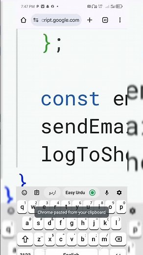 {ویڈیو کا موضوع} – Google Apps Script Automation Tutorial #automation #