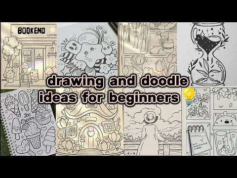 drawing ideas | cute drawings | part-3 | Aesthetic drawing ideas 💡| doodles |