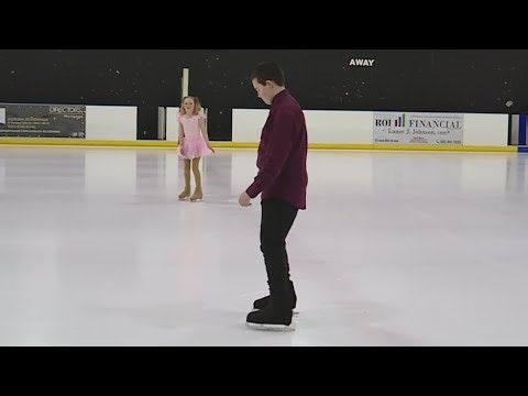 Local kids perform in Special Olympics figure skating performance