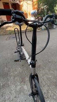 #java #javaneo 少量到貨！ （香港首發！） 2026 JAVA NEO-349-CF-9S （鈦色）16吋（CARBON前叉），油刹9速 鋁合金 三摺車 小布款！👍