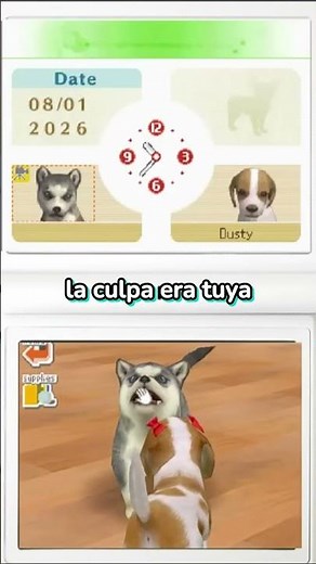 Nintendogs te hacía sentir culpable si tu perro hacía el ridículo