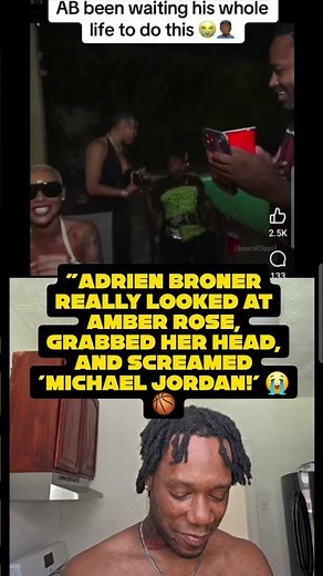 🔥 Adrien Broner Saw Amber Rose & Immediately Thought "Michael Jordan" 💀