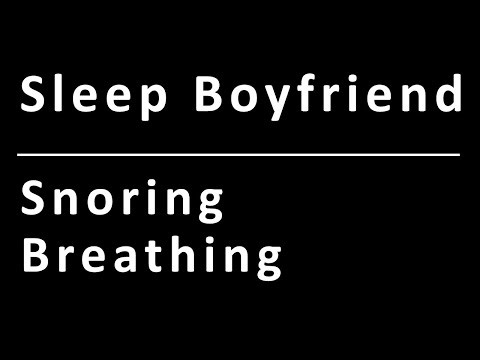 asmr sleeping with boyfriend snoring sounds no talking 269- breathing | sheet rustles