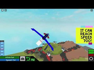 Plane Crazy - FASTEST Plane Tutorial 😎700 Speed😎