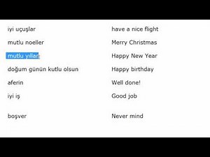 Turkish basic expressions part 4 - Turkish For Beginners Video Lecture | Turkish Language Course: From Beginner to Fluent Speaker