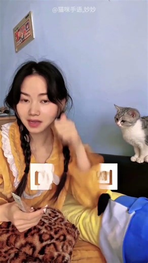 This Cat Learned Sign Language For Her Owner😍