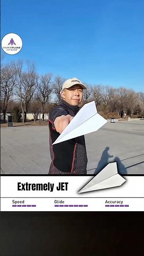 How to fold a paper airplane to fly extremely far EASY #vvvreview
