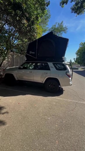 The @intrepidcampgear rooftop tent is a perfect option to quickly turn your current vehicle into an adventure rig! Here's a recent install we did on a Toyota 4Runner. 🚗💨 Who's ready to hit the road? 📧 sales@gtrv.com | ☎️ 888-332-9602 #GTRV #RooftopTent #Toyota4Runner #IntrepidCampGear #AdventureMobile #GetOutside #VanLifeUpgrade #GTRVVans | GTRV