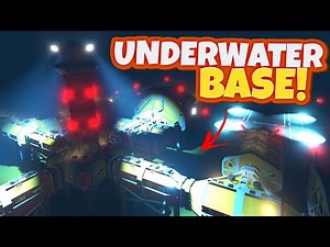 I FLOODED a Massive UNDERWATER BASE in the Stormworks Update!