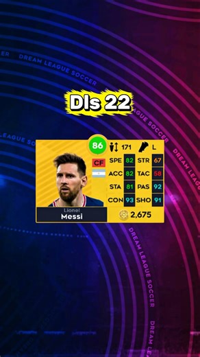 Messi evacuation in DLS22 and DLS26 #dls #dreamleaguesoccer #gaming #fyp #shorts #dls_specialist