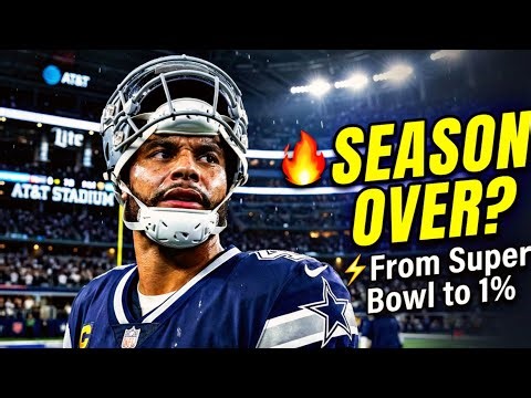 Cowboys Season COLLAPSE! From Super Bowl Dreams to 1% Playoff Hope #DallasCowboys #CowboysCollapse