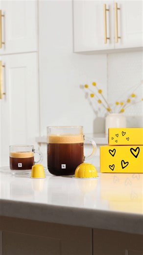 Our collaboration with Café Joyeux US continues to grow with our most heartwarming blend now also available for Original. 💛 Enjoy this well-balanced blend with sweet caramel and cereal notes. 💛 By purchasing this coffee, you are helping support the mission of Café Joyeux which helps those with intellectual and developmental disabilities (IDD) gain employment. Share the joy by shopping this delicious coffee for Original or Vertuo and make a difference here: https://nespres.so/a/2C72NQ | Nespres