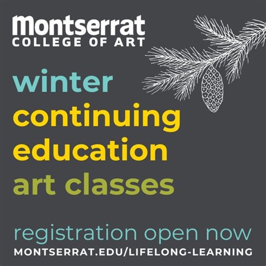 Looking for something fun to do on the weekends or weeknights? Montserrat College of Art has a fresh lineup of adult continuing ed classes starting soon. Portrait Drawing. One Day with Clay. Website Design for Artists. Paper Prototyping & Game Design. Small class sizes. Expert instructors. Total creative freedom. Sign up today: https://www.montserrat.edu/academics/lifelong-learning/adults/ | Montserrat College of Art