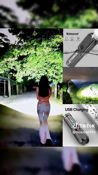 The Ultimate Rechargeable Flashlight: Powerful, LED Zooming Flashlight