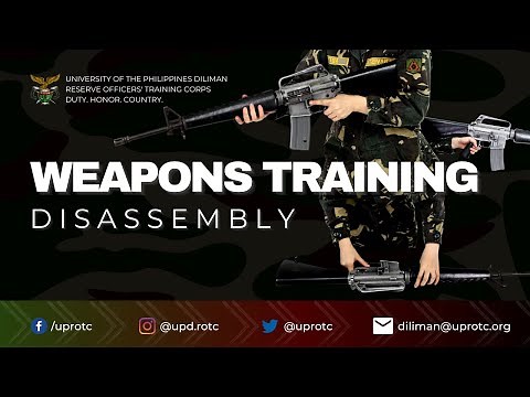 UPROTC — Weapons Training - Disassembly (M16A1 Rifle)