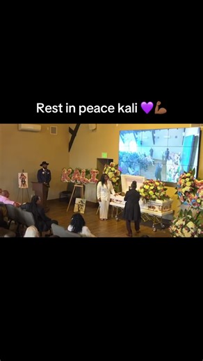Beautiful service rest in peace baby girl 💜 | Kali