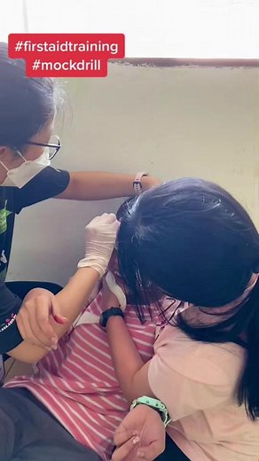 #fakebloodwarning #firstaidtraining #educational #certacademy #firstaid