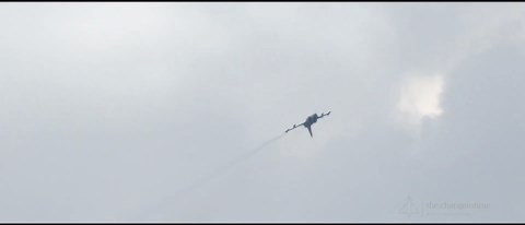 This moment showed why the Gripen excels in aggressive maneuvers