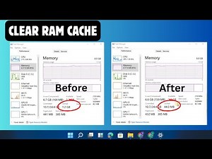 How to Clear RAM Cache in Windows 10 11 Boost Computer Speed