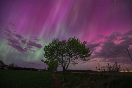Once-in-a-lifetime northern lights dance across North American skies - The Weather Network