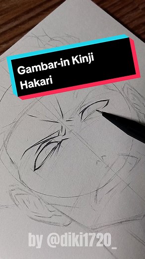 Drawing Kinji Hakari with Pencil | Anime Art Ideas