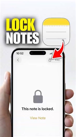 How To Lock Notes In iPhone With Passcode
