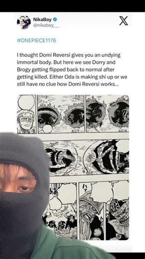 How does Domi Reversi work??? | One Piece Chapter 1176 #onepiece #luffy #anime #fyp #shorts #reels