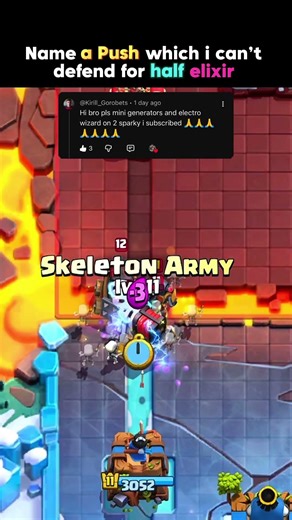 Counter 2 Sparky , mini pekka and e-wiz