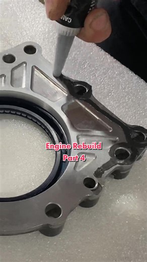 Rebuilding a Diesel Engine Part 4! This time around I made some serious progress! A bunch of components are back on the engine, YES😃🤩 #engine #restoration #rebuild #story #youtube #fypp #wr