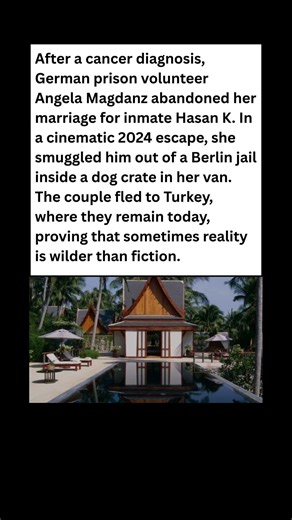 Escape in a Dog Crate! 🐕 The woman who smuggled her lover out of jail 😱 #dog #news #shorts