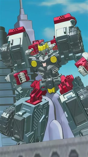 Cybertron Defense Team Vs. Menasor #transformers #cybertron #upscaled