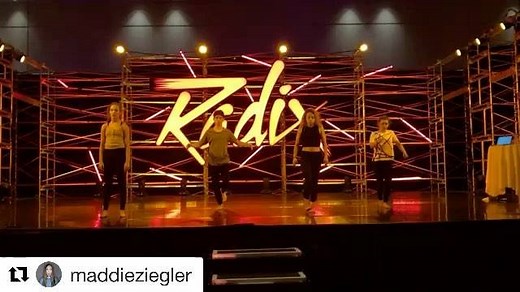 @maddieziegler dancing to mine and @thebradmair song. #coolshit | Isak Danielson