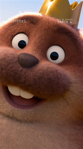 How did he get a little crown?? 👑 #Hoppers arrives in theaters March 6! Get your tickets NOW | Disney